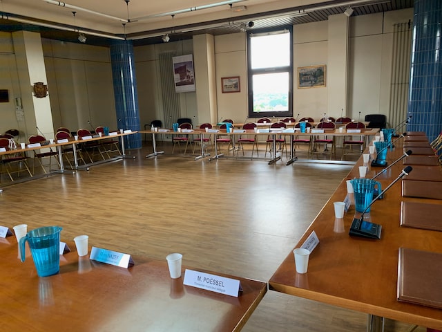 Photo d'une salle équipée de boitier CBAF