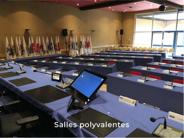 Photo d'une salle équipée de boitier CBAF